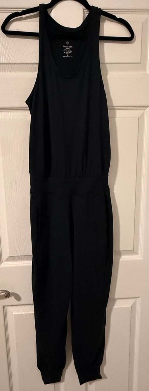 Sweaty Betty Black Racerback Jumpsuit Size XS